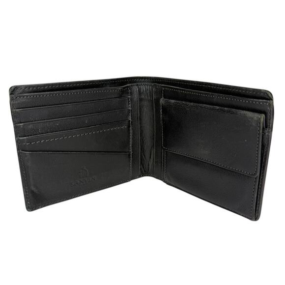 Lanvin Wallet Brown Leather Bi-fold with Coin Pocket - Picture 6 of 9